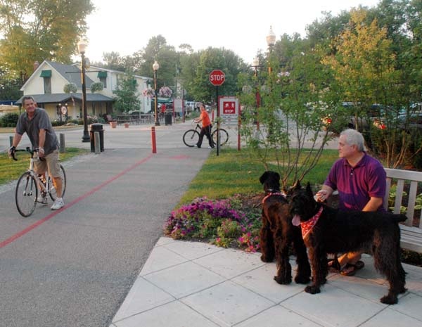 Monon Trail in the Carmel Arts & Design District Monon Trail Carmel