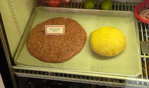 22 oz. of beef, 1/2lb of bun! Big Ugly Patty