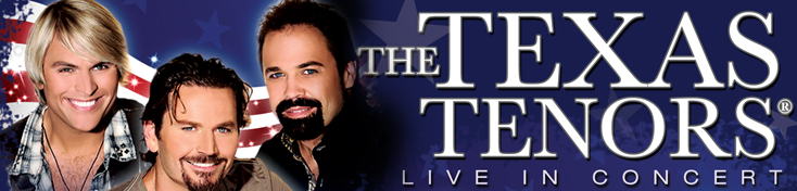 Don't miss the Texas Tenors LIVE at The Palladium! Texas Tenors