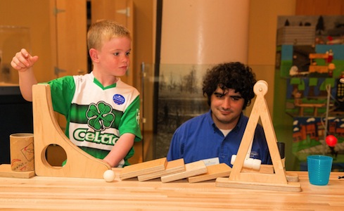 Create.Connect indoor fun exhibit at Conner Prairie! Create.Connect at Conner Prairie