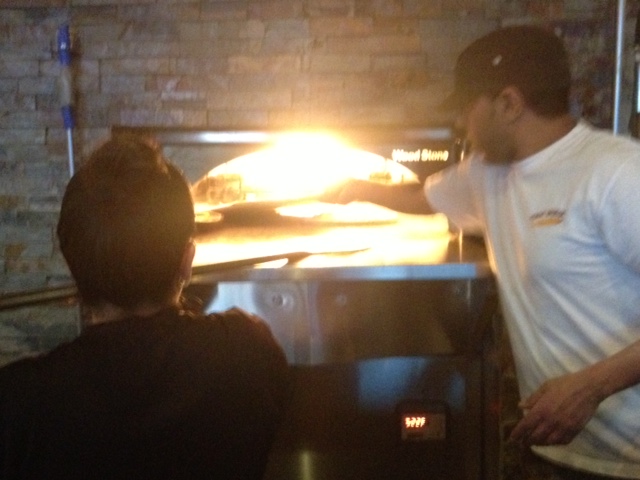 Now that's a hot oven! Crust Oven