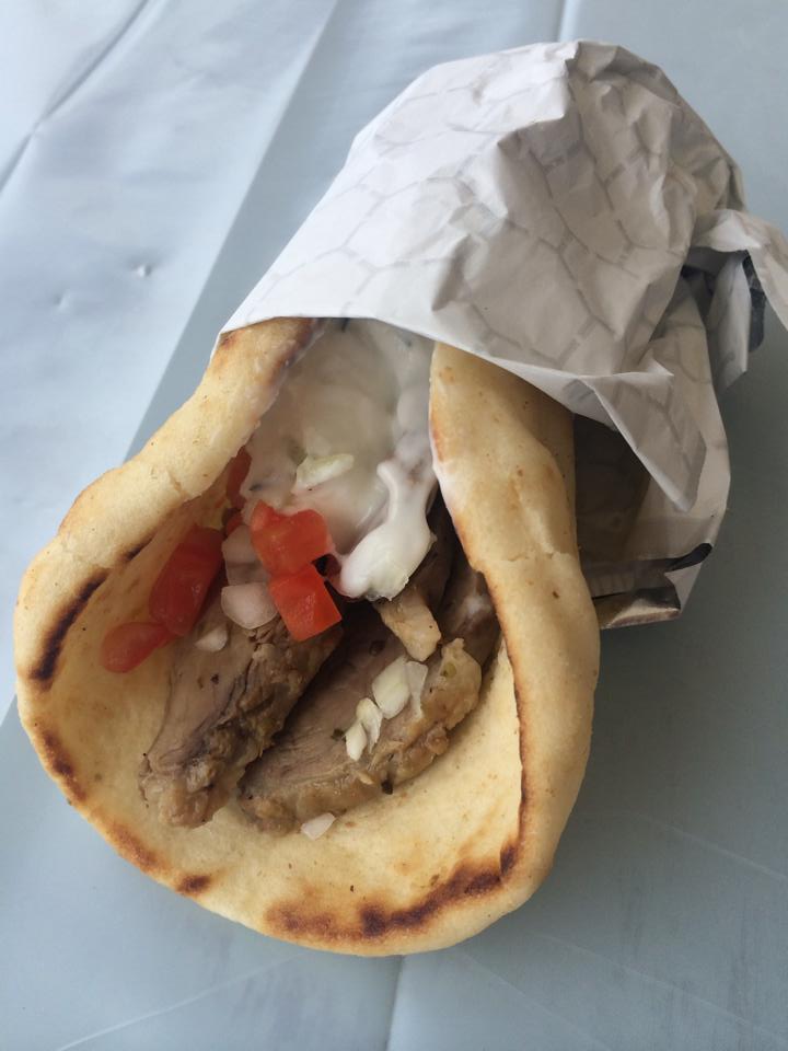 Mmmmm a traditional Gyro GreekFest Gryos