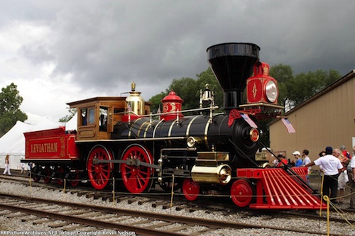 The Leviathan steam locomotive The Leviathan large size