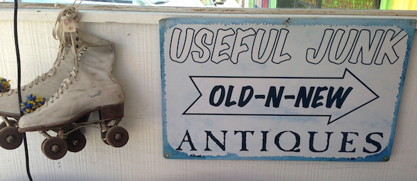 Starting the hunt for cool antiques! Main Street Shoppes Outside