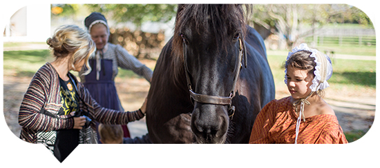 Time to meet the animals & much more in Conner Prairie's great outdoors. Conner Prairie CP Blurb