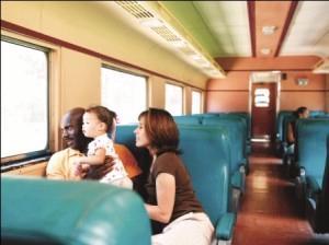 All aboard the FairTrain! family on train compressed