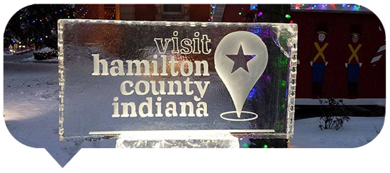 Our name in ice! Ice Sculpture blurb