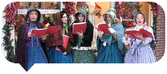 Holiday in the Arts District Holiday in the Arts District carolers blurb