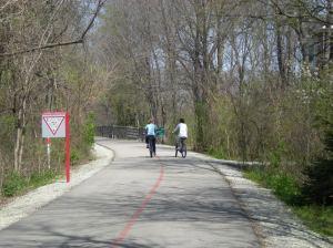 Take a stroll or bike ride on the Monon 2BikingMonon