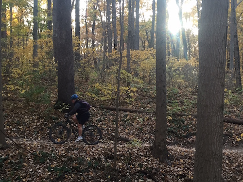 Fall colors = the best reason for fall biking Fall bike ride- robert
