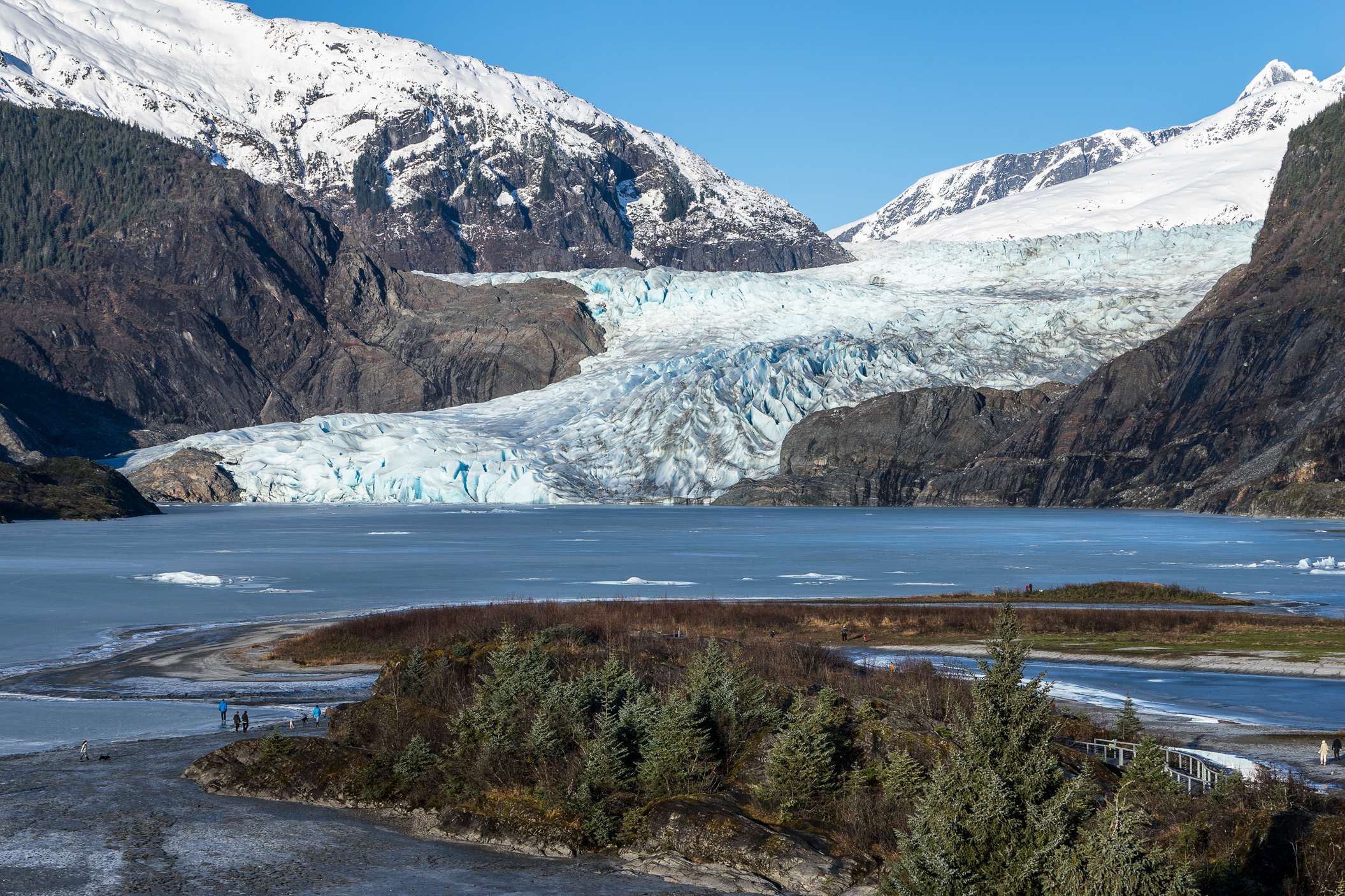 blue glacier