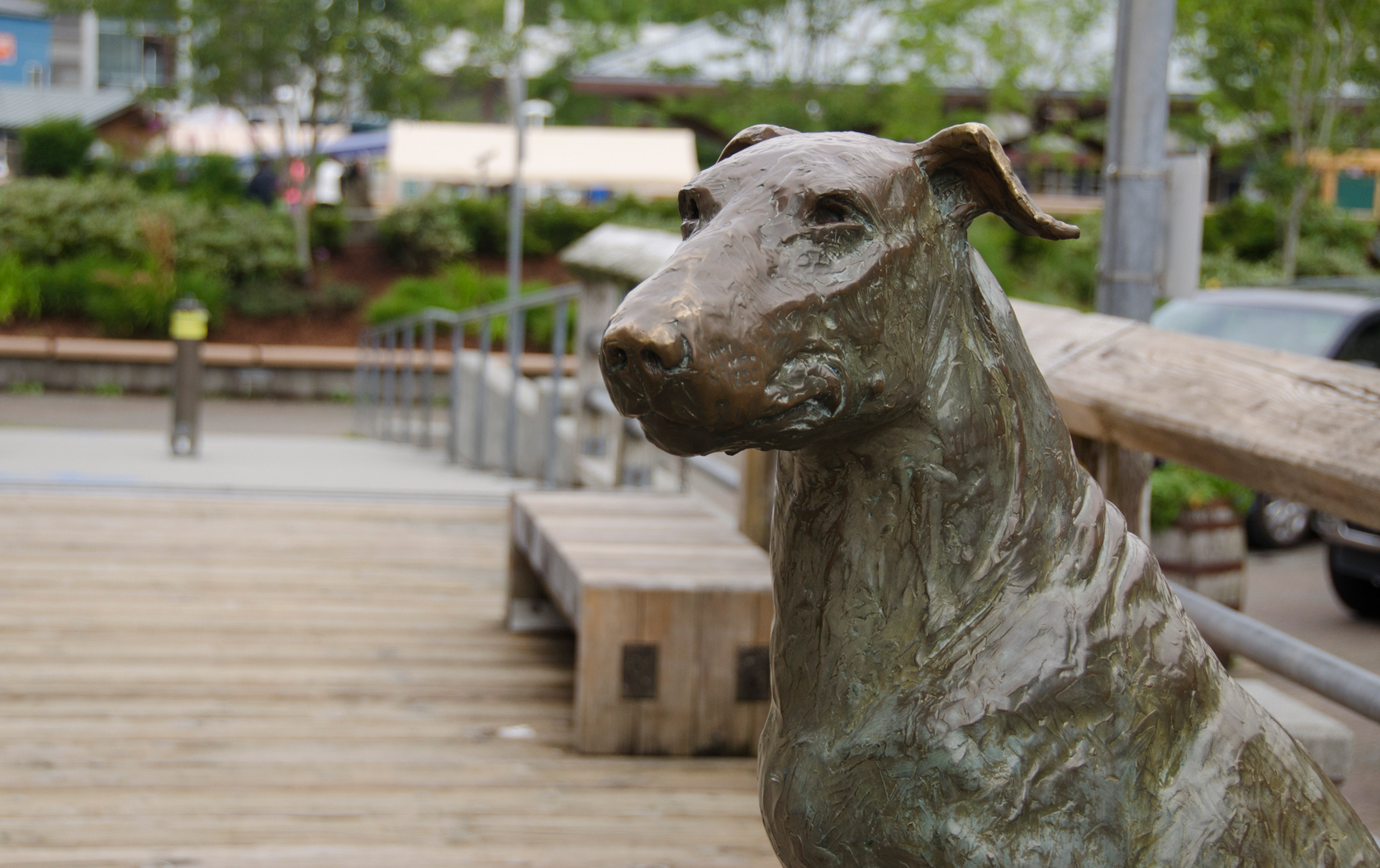 There's a new dog in town: Hank the Cowdog statue unveiled