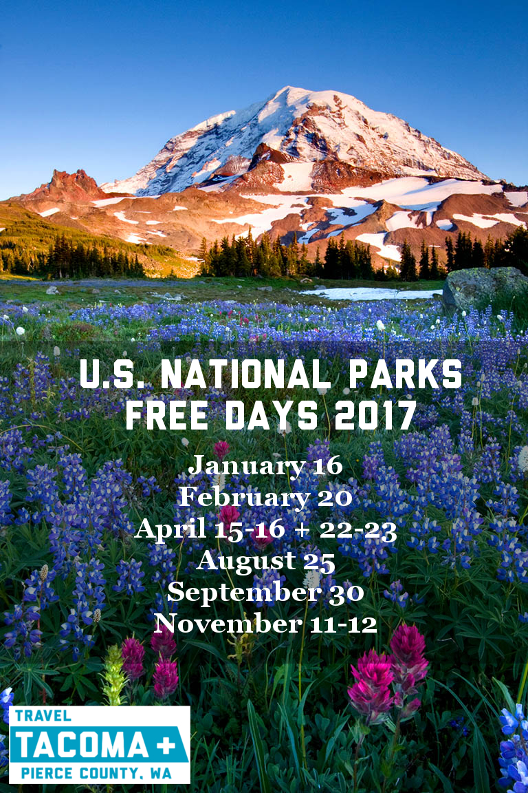 U.S. National Parks Free Days at Mount Rainier