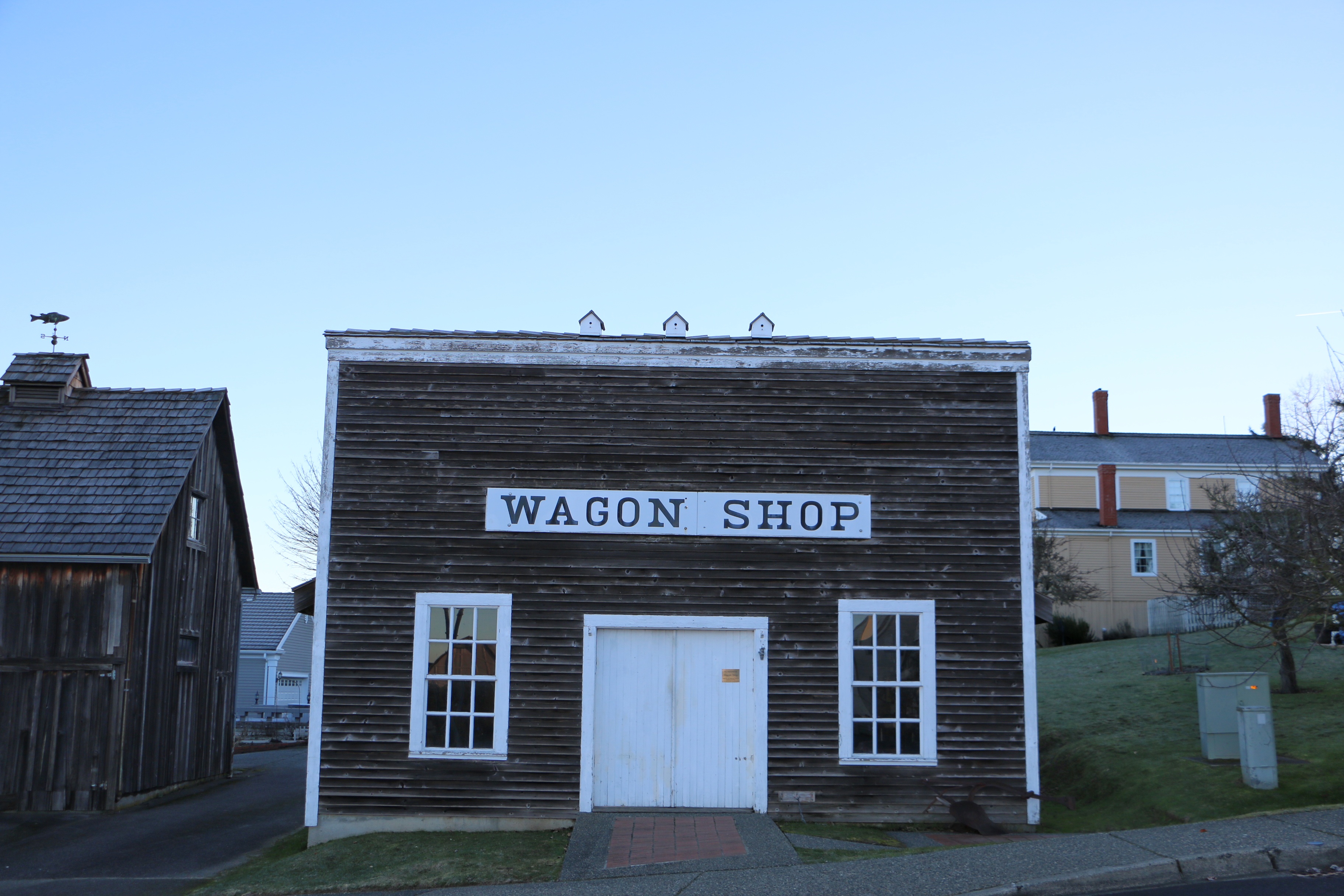 Wagon Shop in Steilacoom, Washington