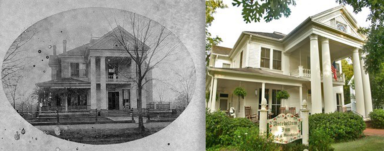 Then and Now Antebellum Inn