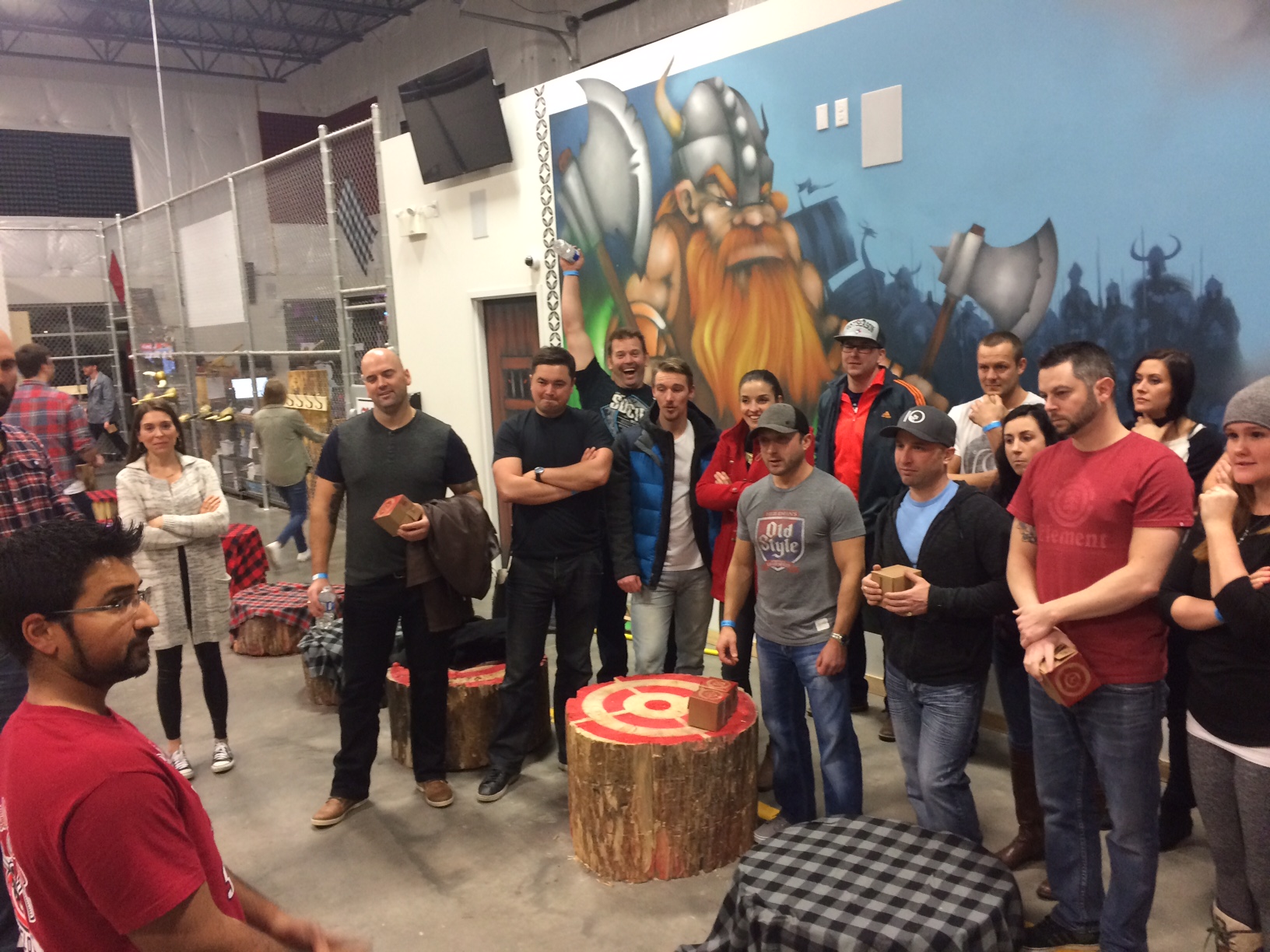 Axe Monkey's Group Lesson