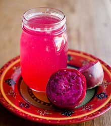 Prickly pear lemonade