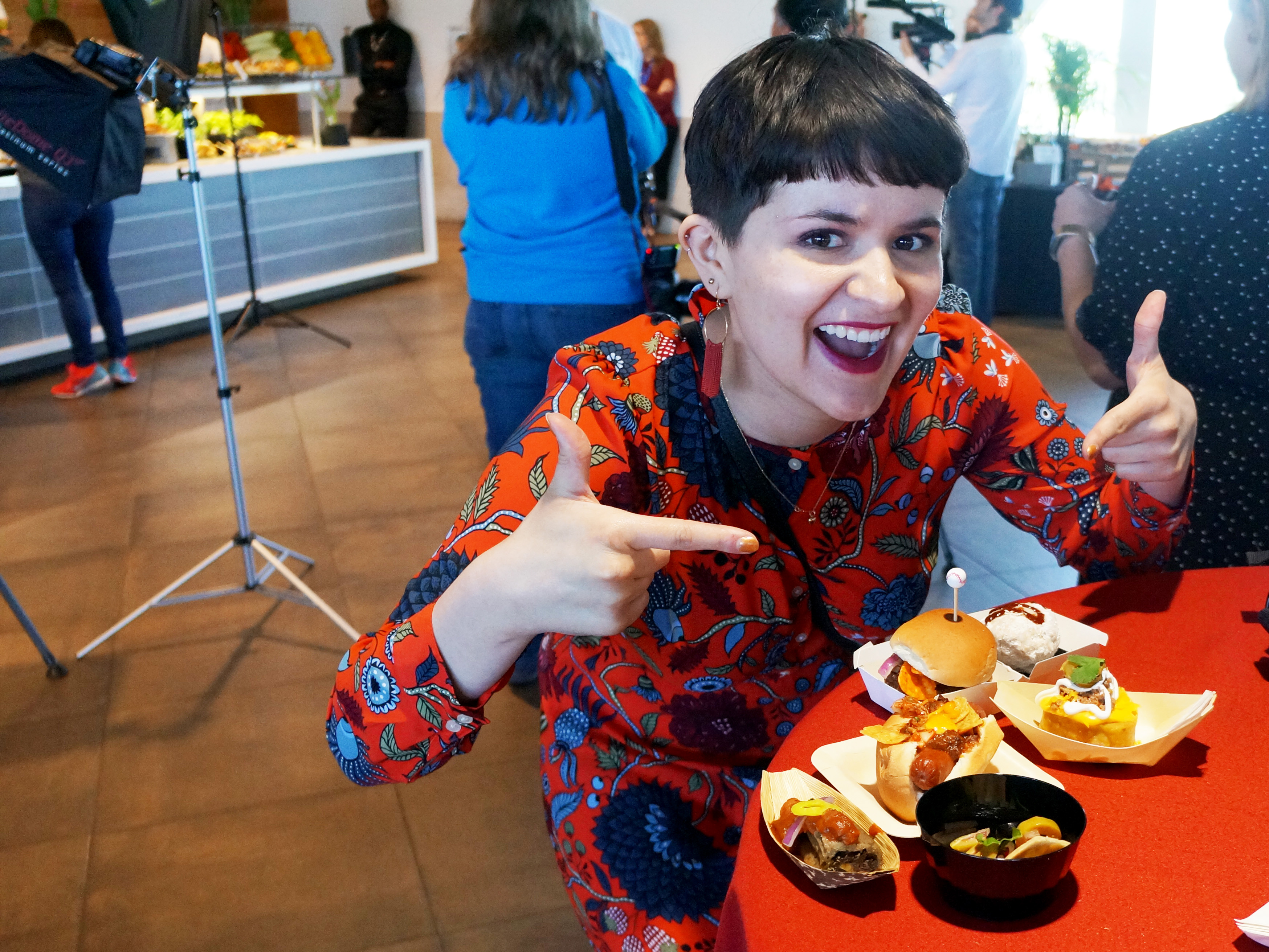 nikki + ballpark food