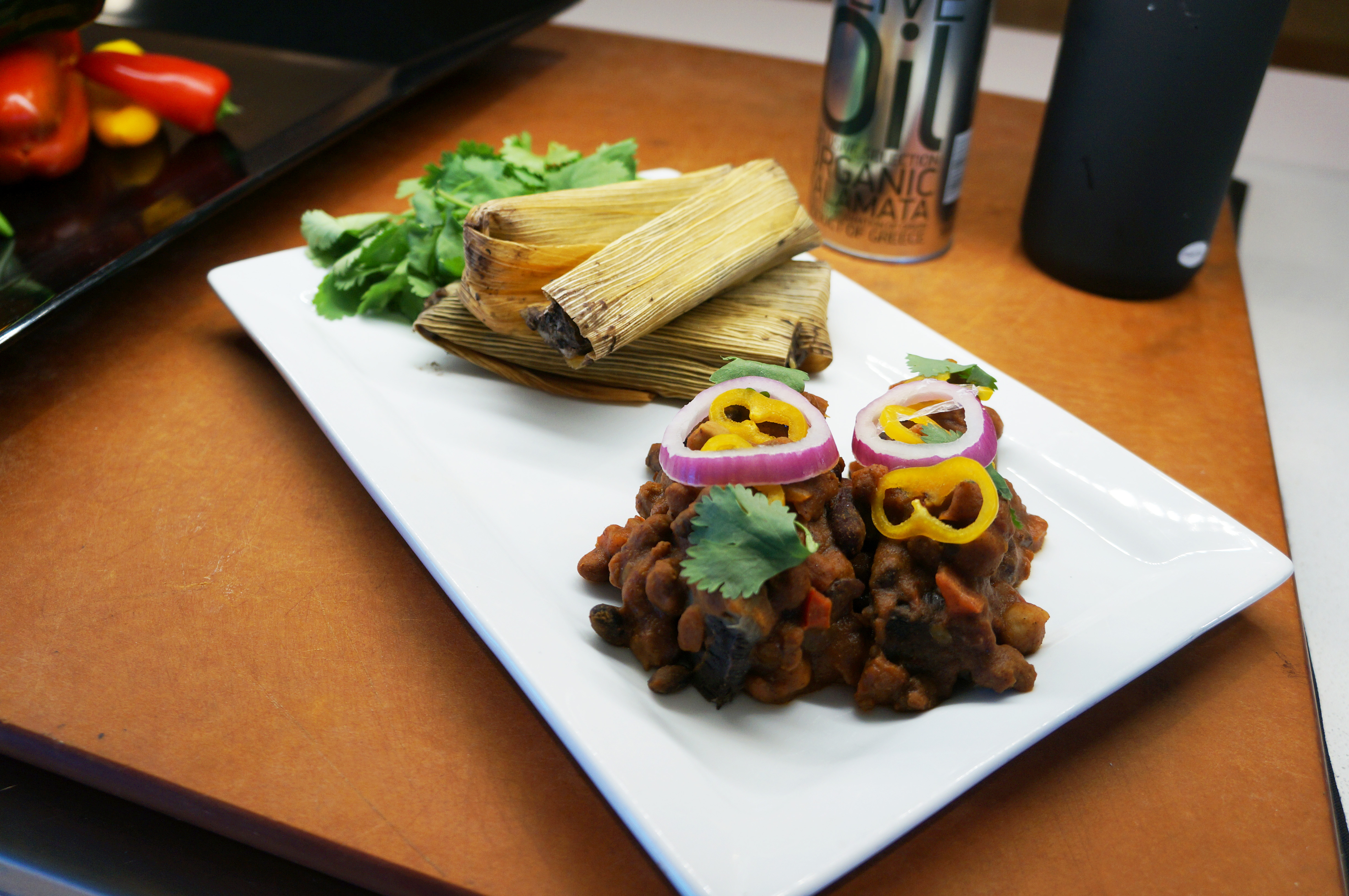 black bean tamales