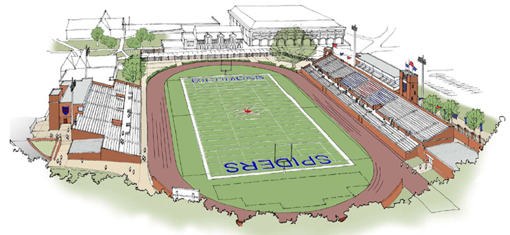 Richmond Spiders Stadium Diagram