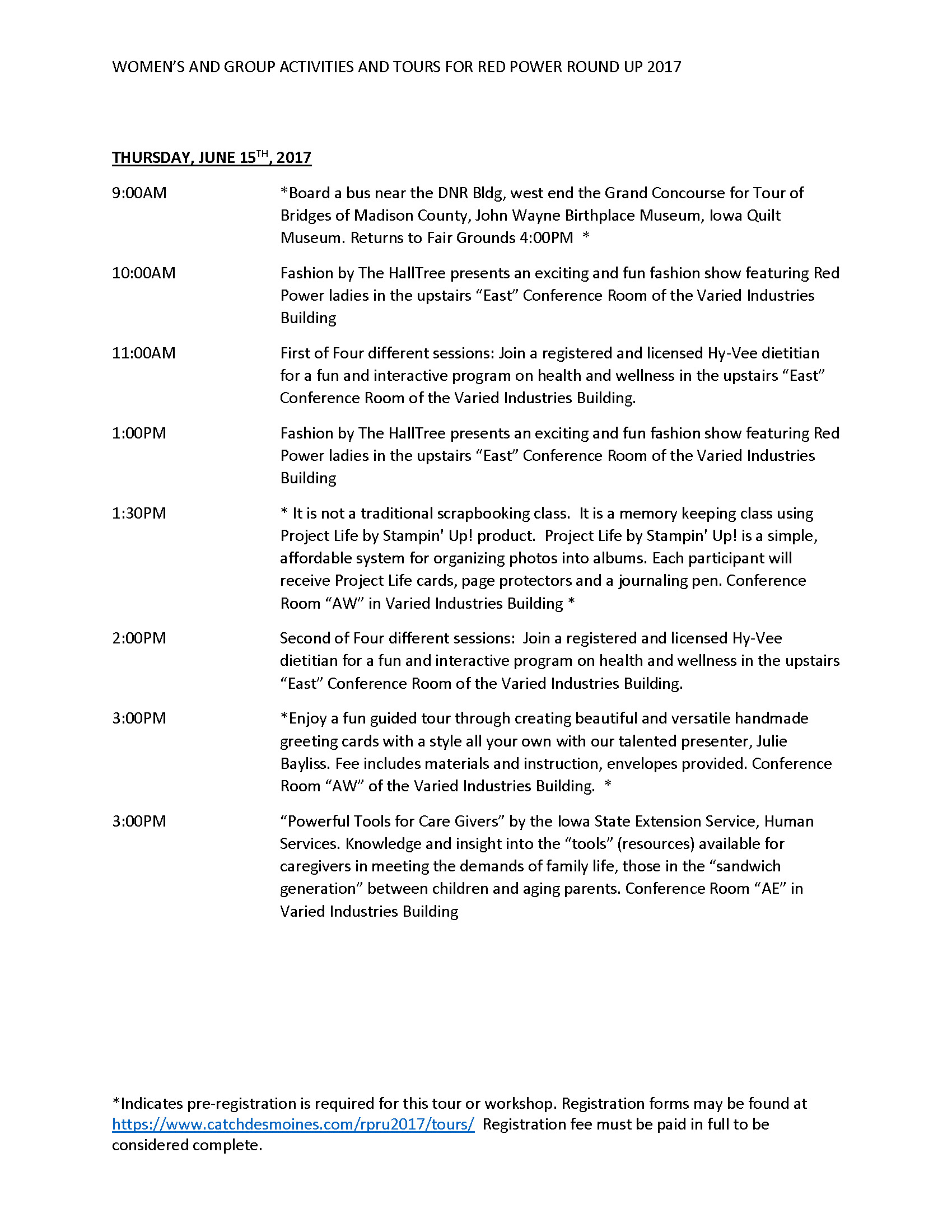 RPRU Women's Activities
