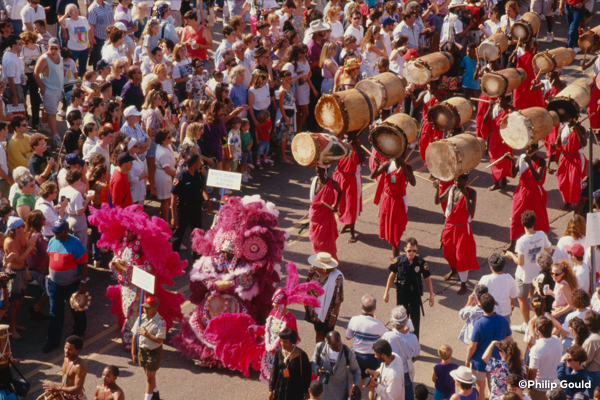 ©Philip Gould 91FEIN00651 Street Parade Fest Intl 1991