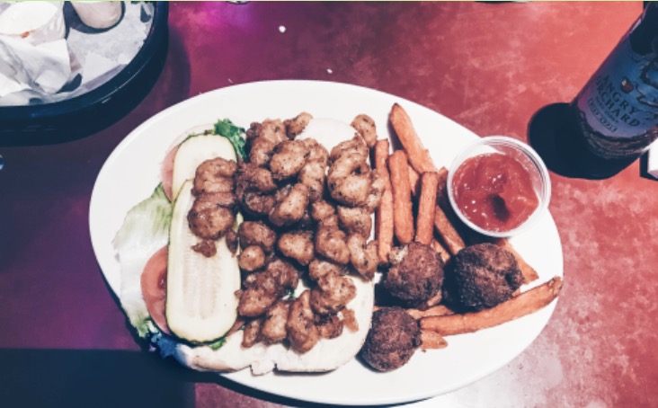 Jazz Shrimp Po Boy