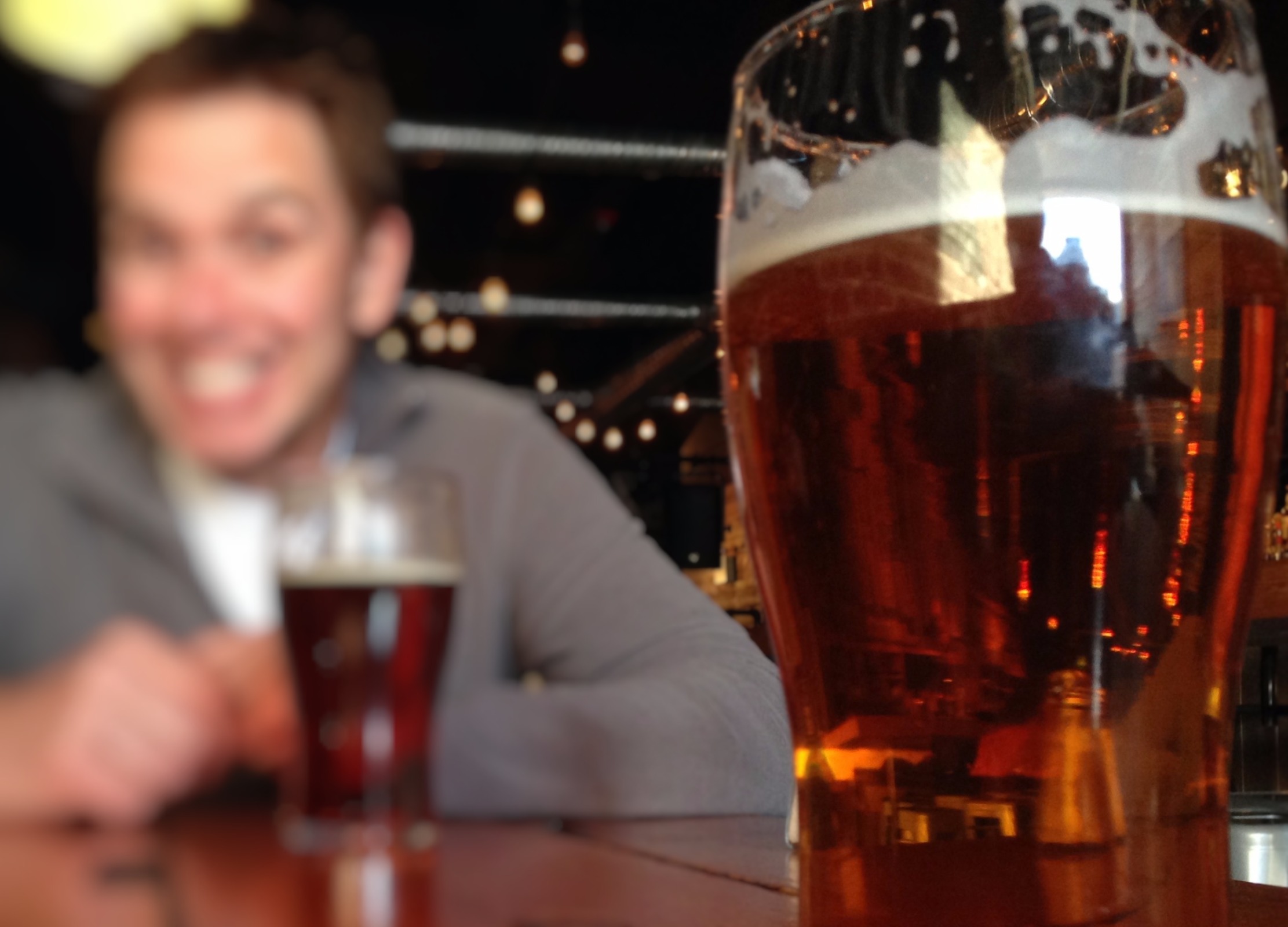 Smiles, Pint of Beer