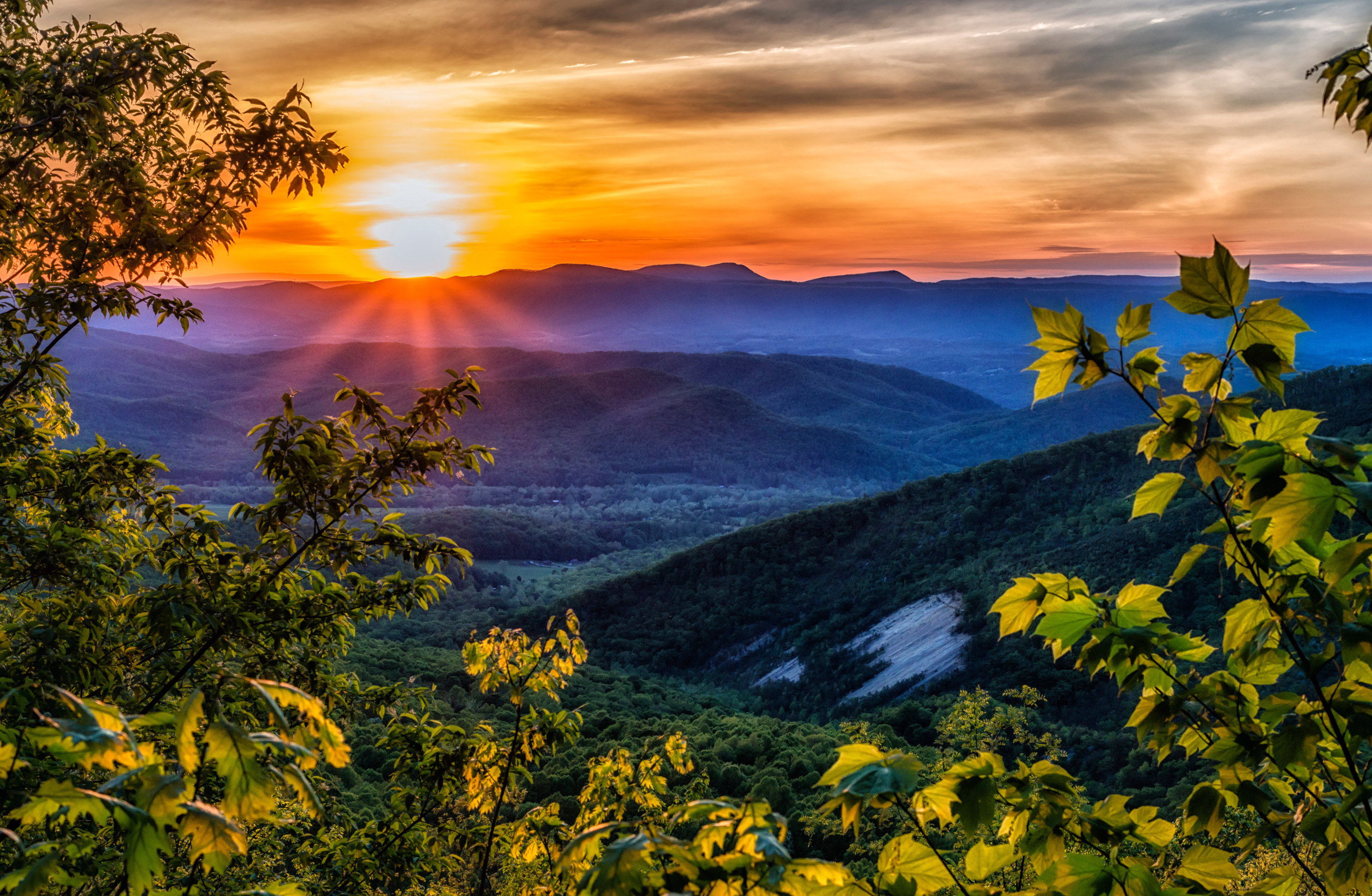 Blue Ridge Parkway, Scenic Drive, US National Park