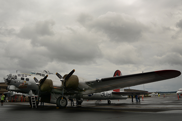 B-17 Bomber by Colin Morton