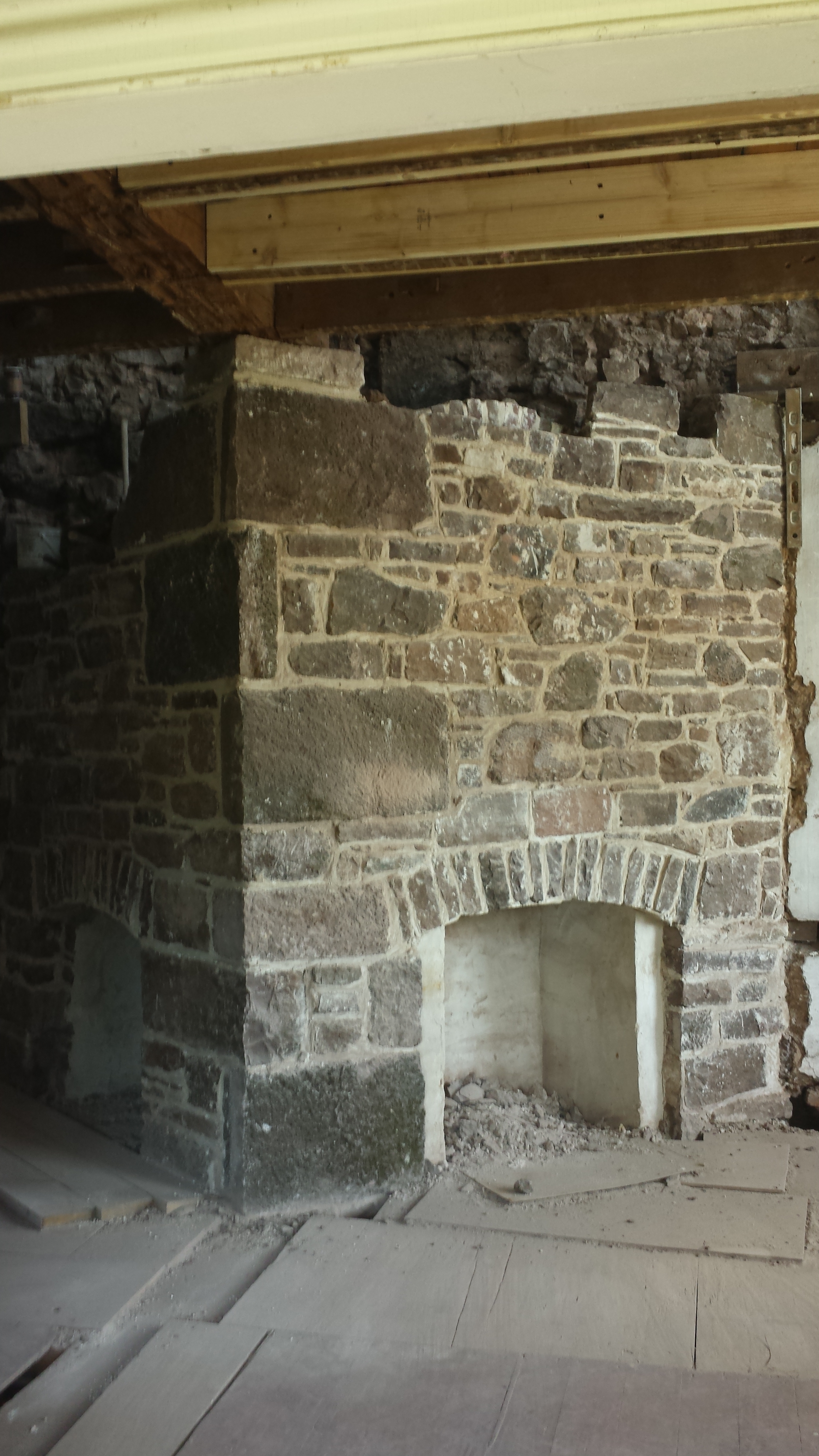 Speaker's House Rebuilt Fireplace