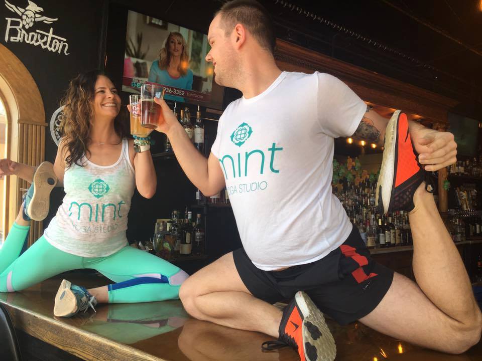 Mint Studio - Beer Yoga