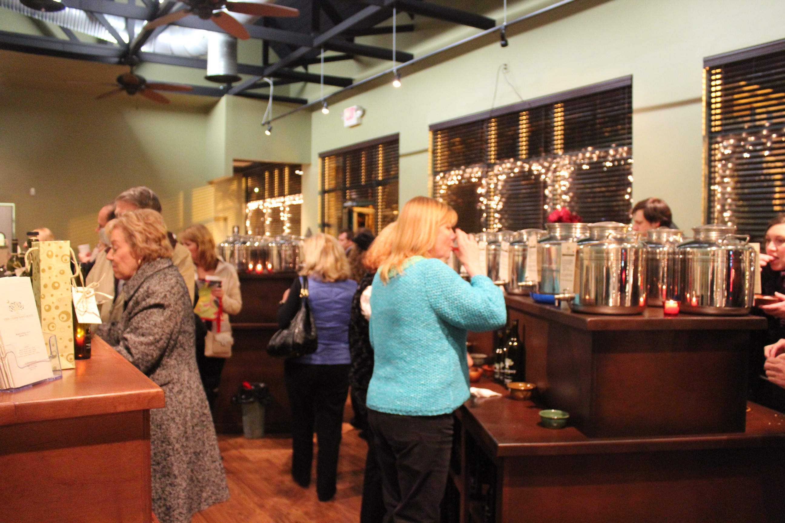 A Devine Night Out Oil tasting at The Crescent Olive at A Devine Night Out