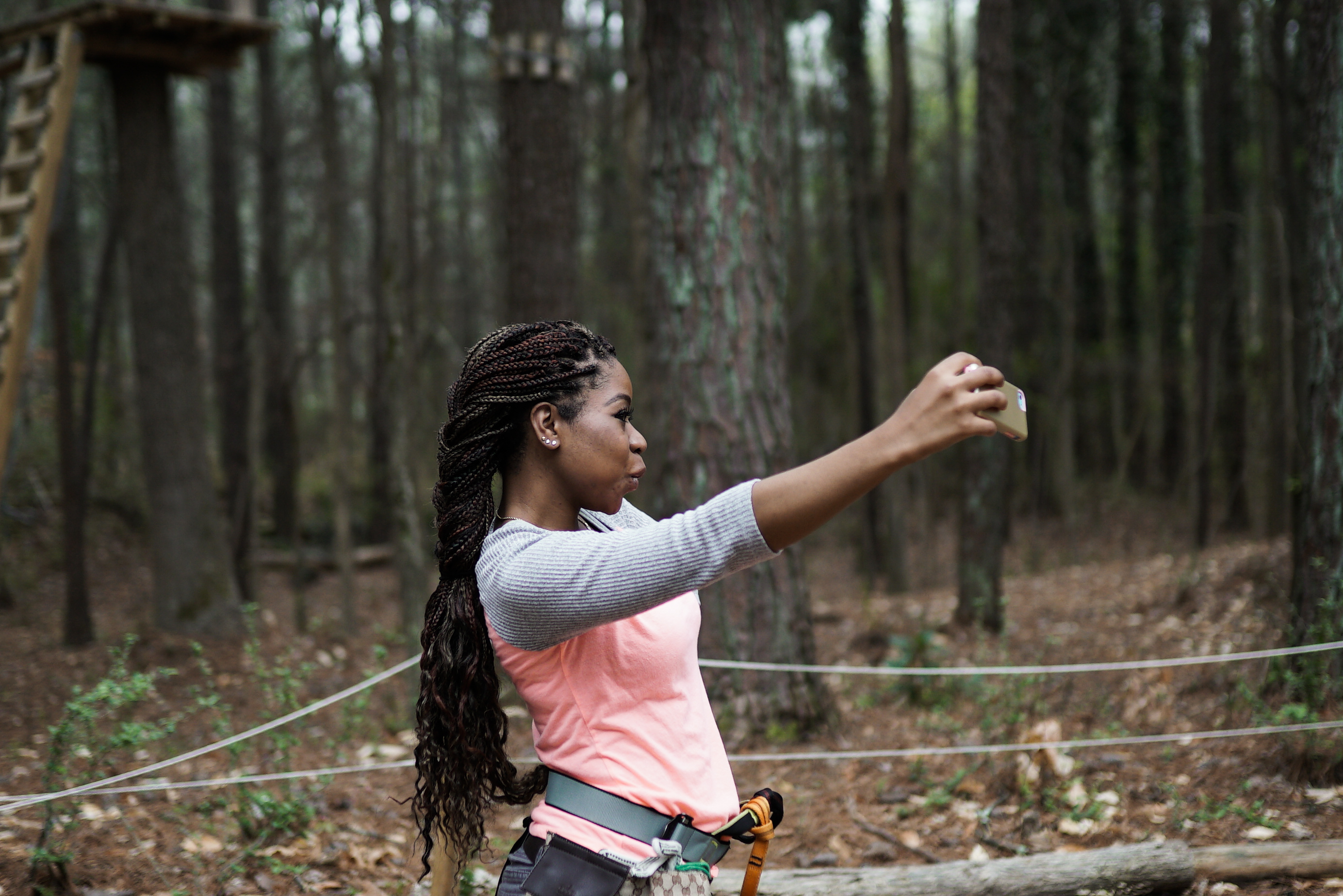 Treetop Quest Selfie