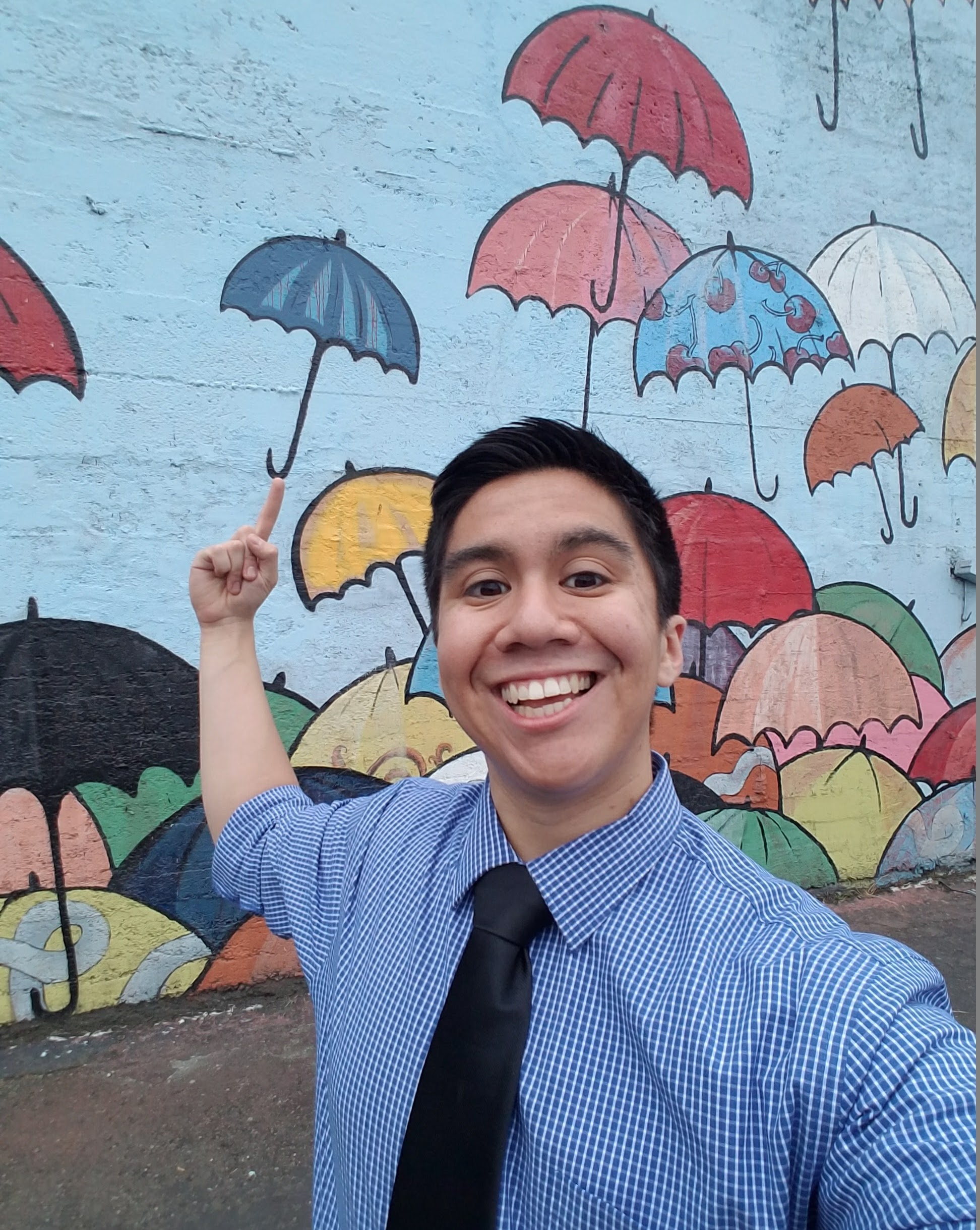 Selfie Spot - Umbrella Wall