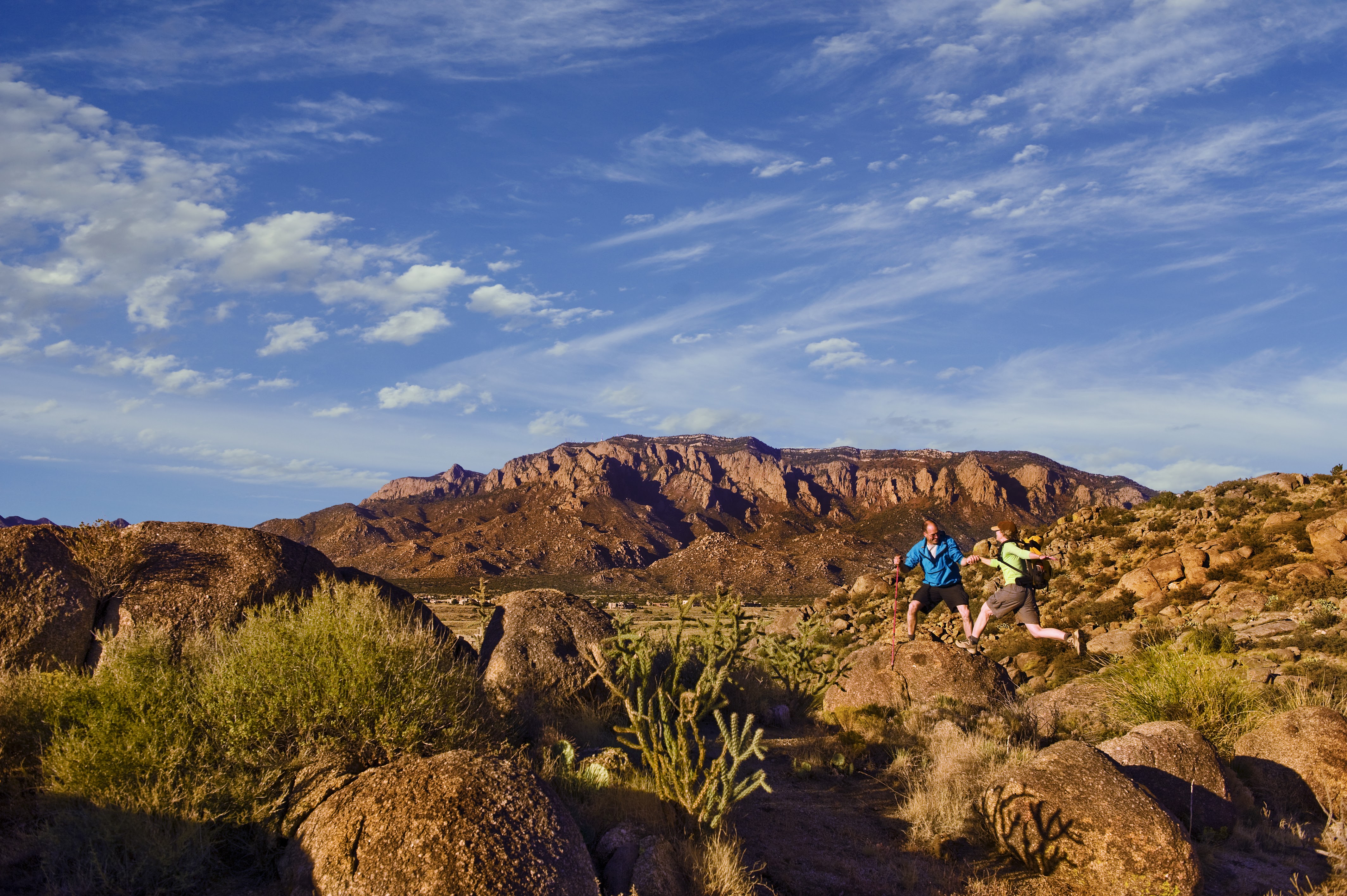 New Mexico: Domingo Baca trail, Sandias