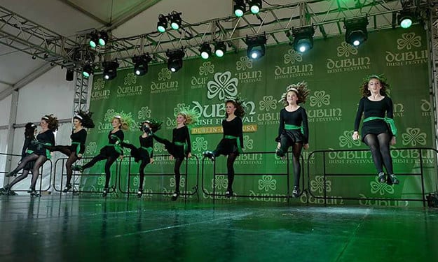 Irish Dancers at Dublin Irish Festival