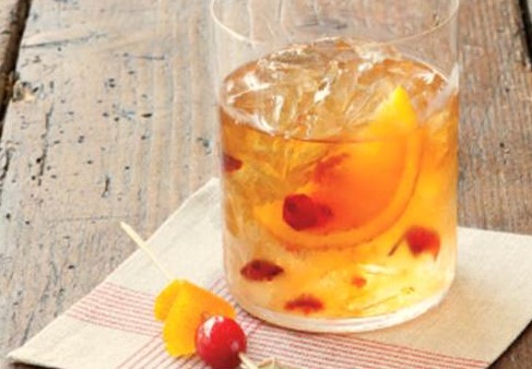 cranberry bourbon drink