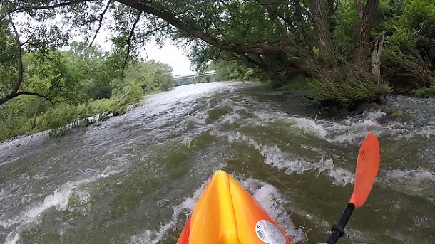 Paddling the Thames