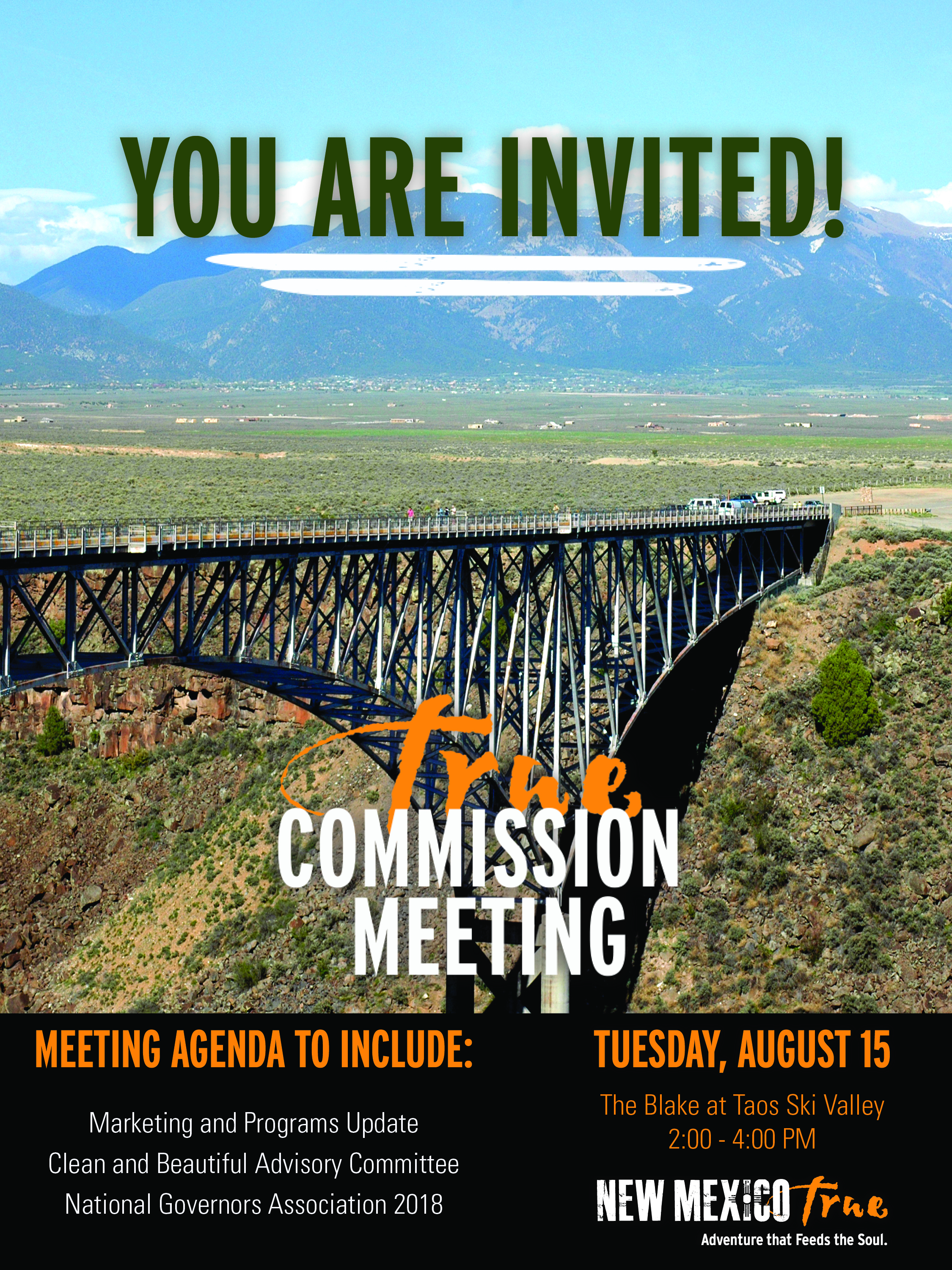 August Tourism Commission Meeting