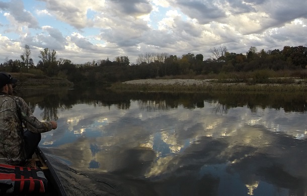 Canoeing the Thames