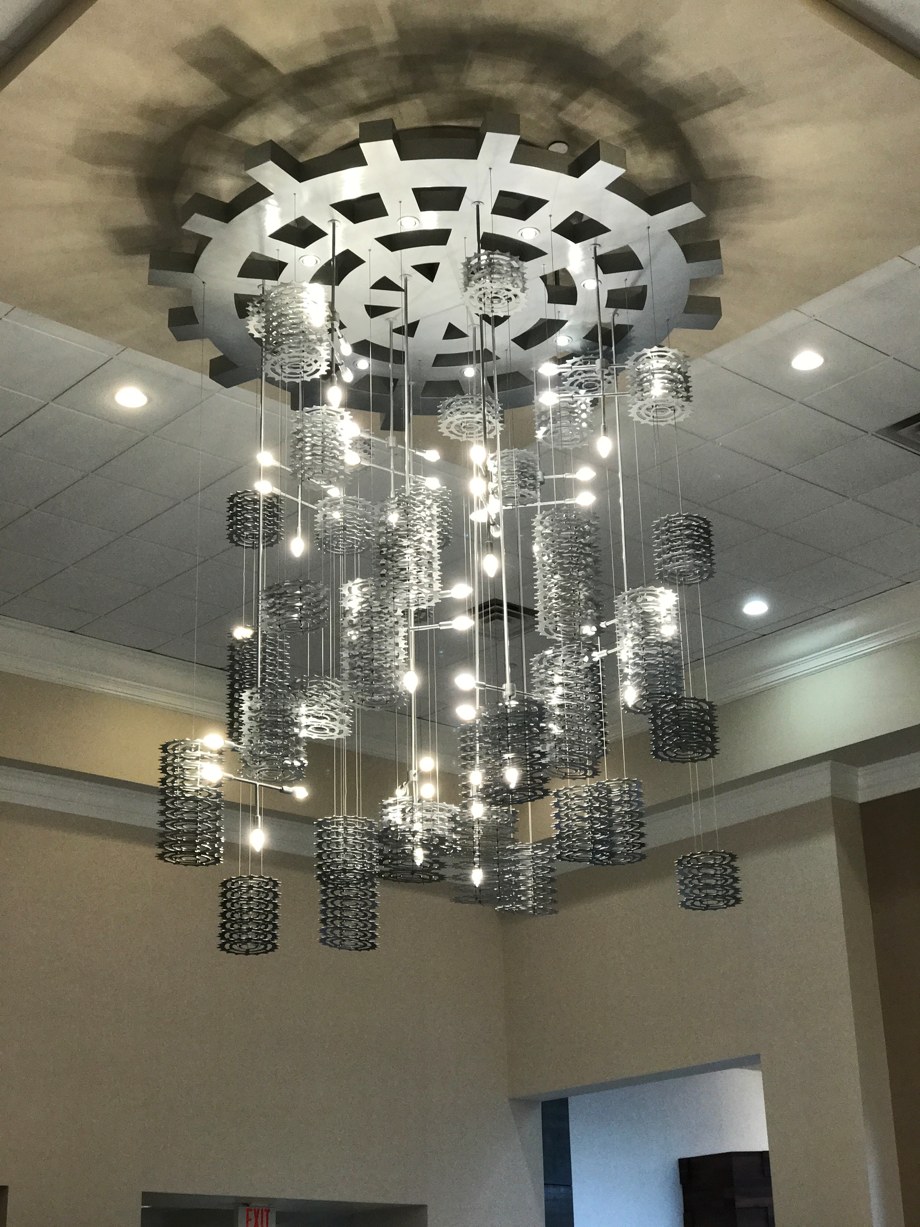 Marriot NW Chandelier