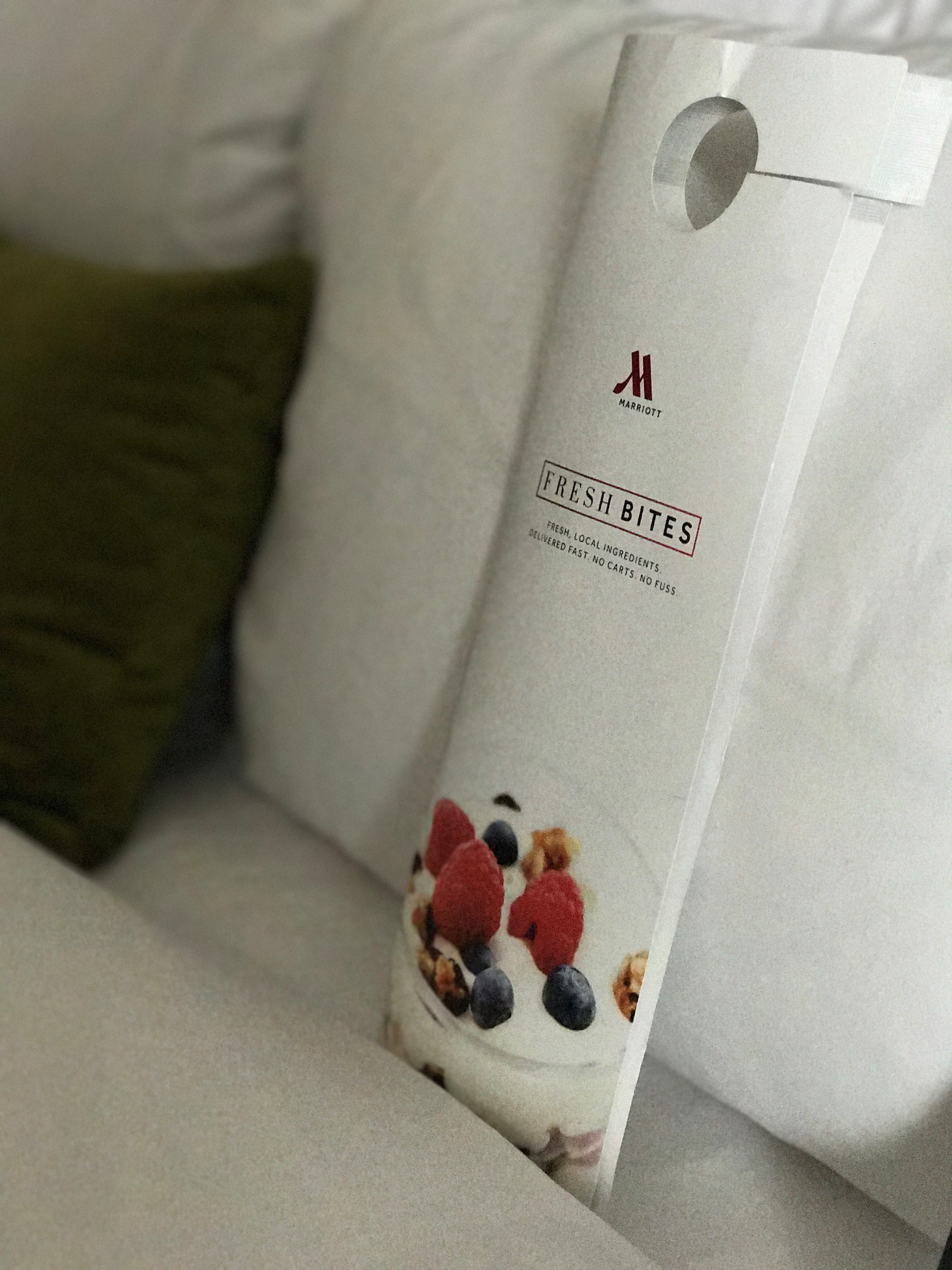 Marriott Fresh Bites Menu
