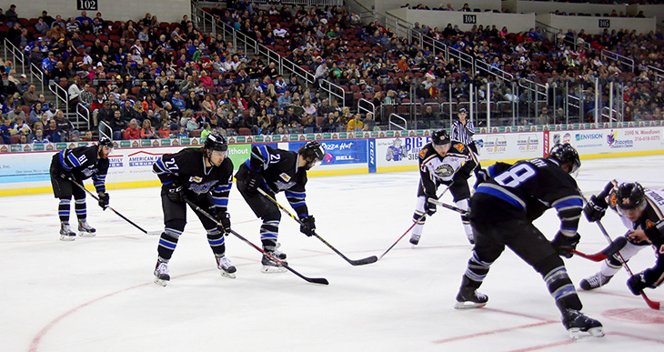 A day of rooting on the Wichita Thunder at INTRUST Bank Arena