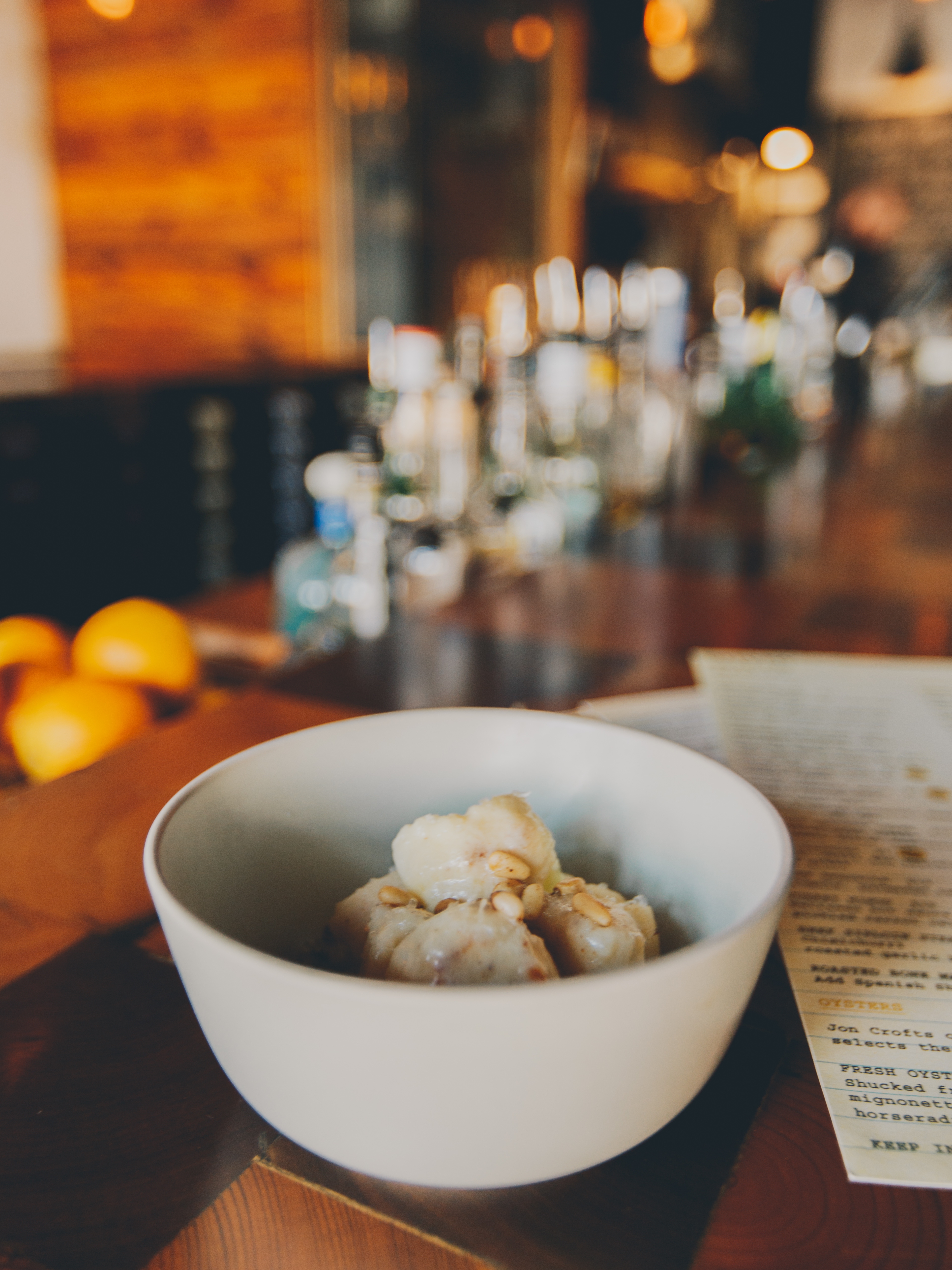 Micro Bar + Bites Ricotta Gnocchi