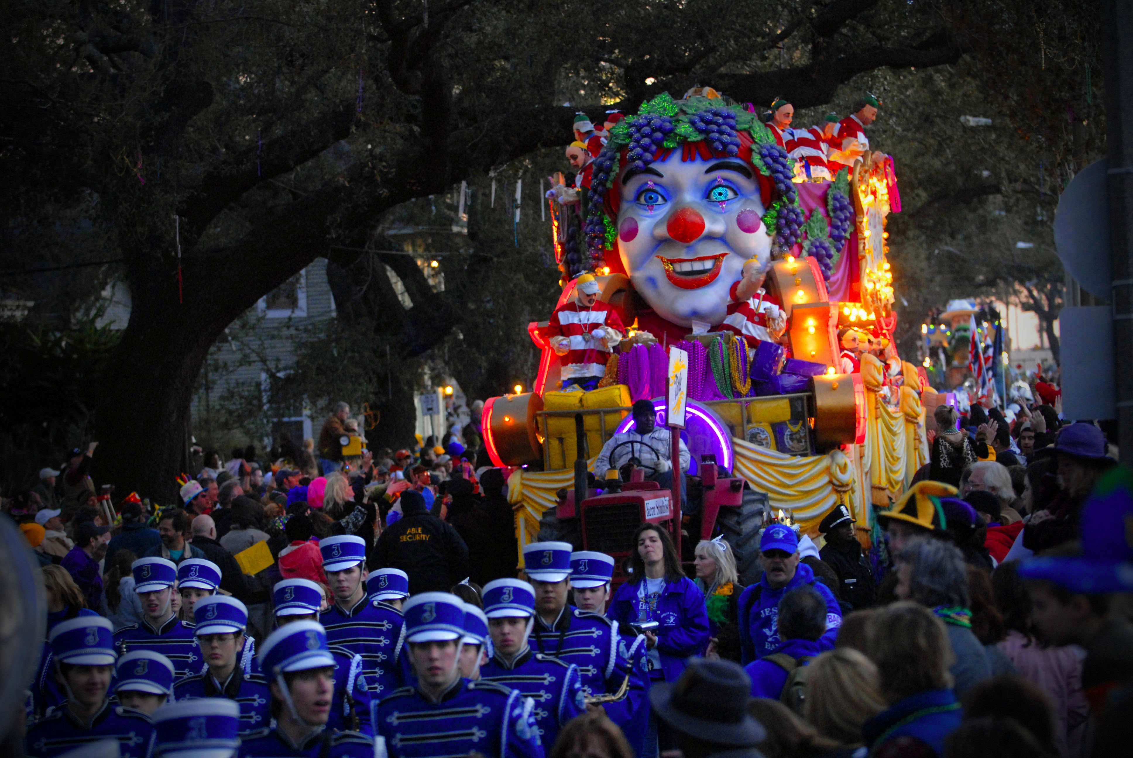  Mardi Gras Bra Tree New Orleans parade show me