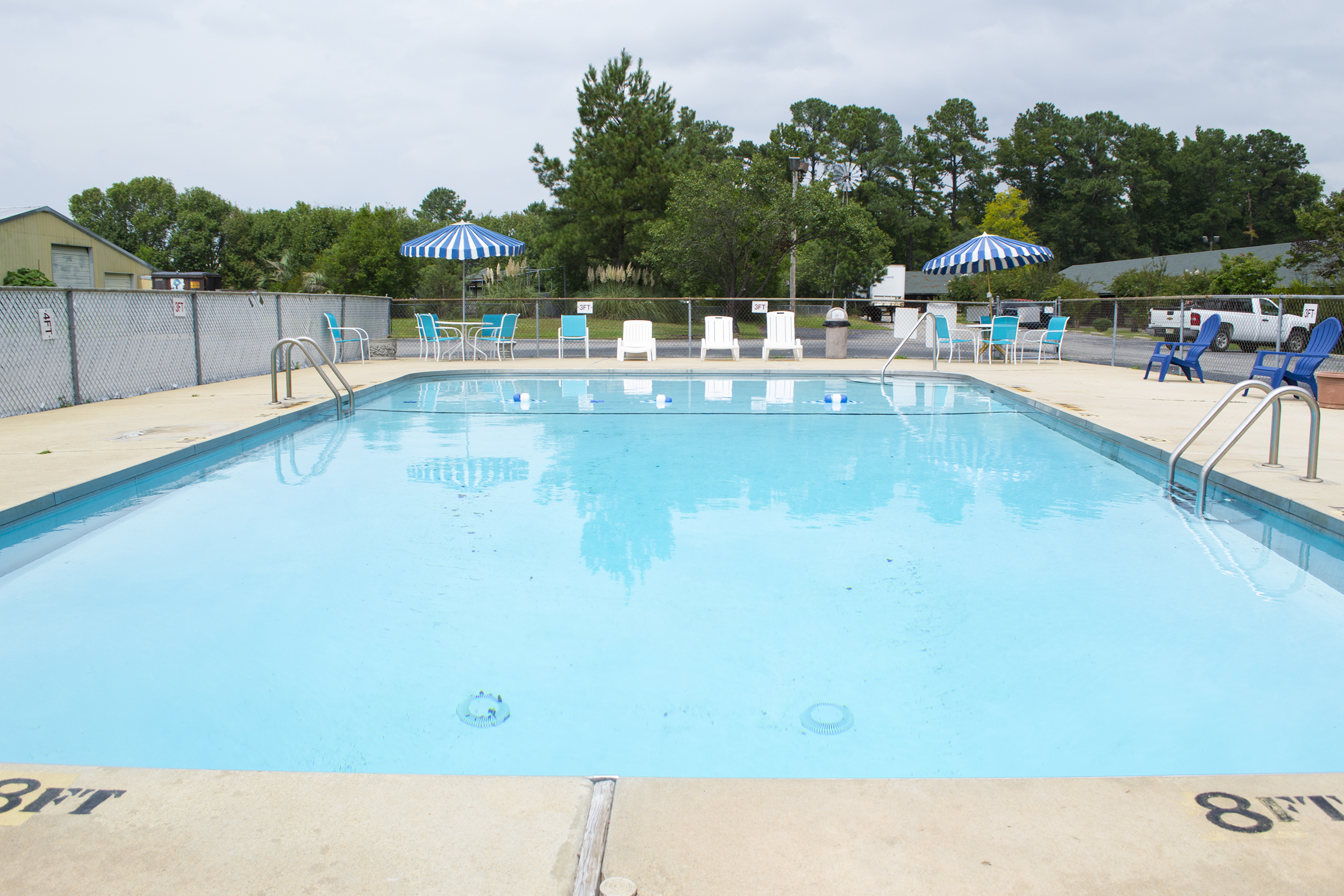 Becky's Log Cabin Pool