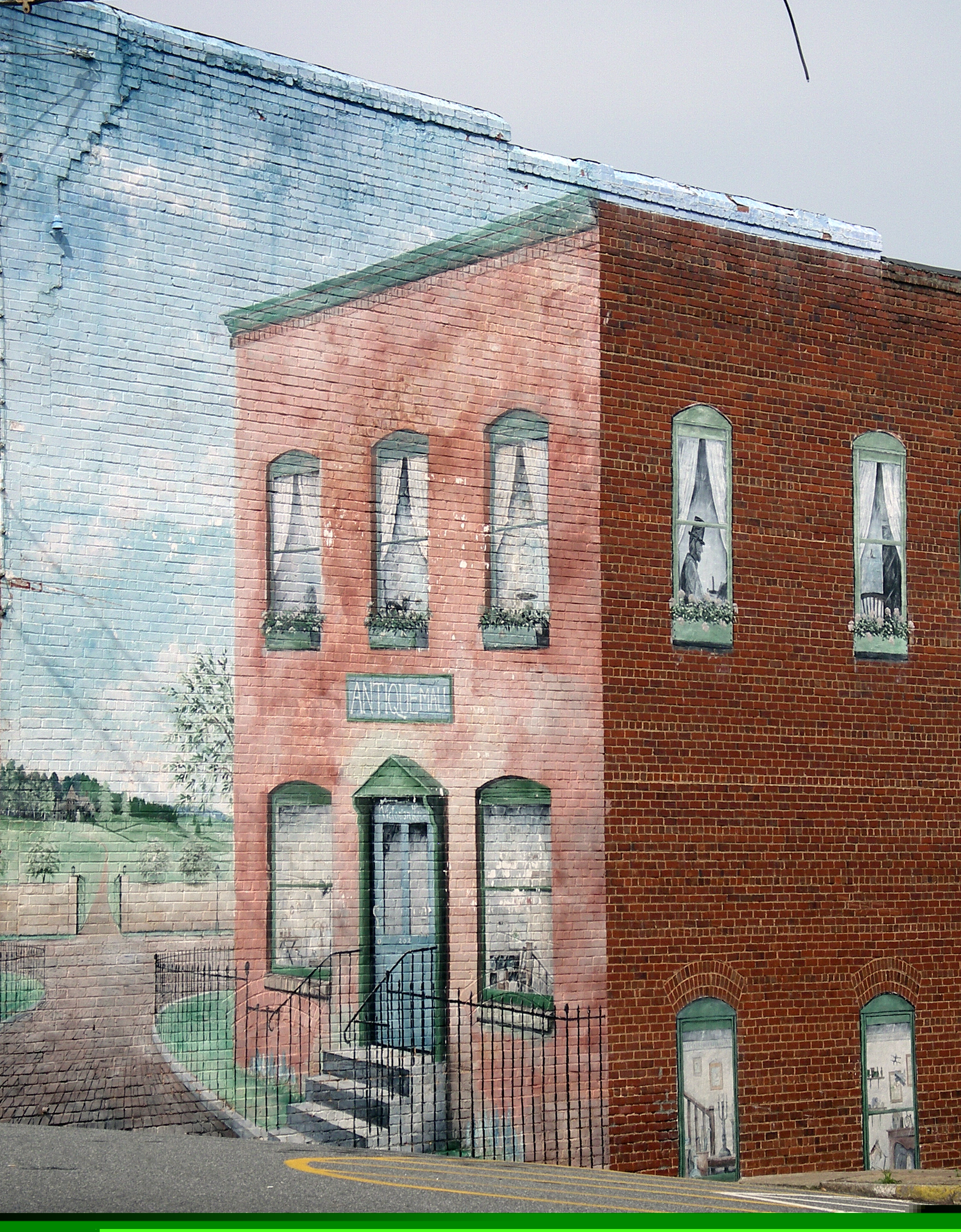 Historic Guests Rutherfordton Mural