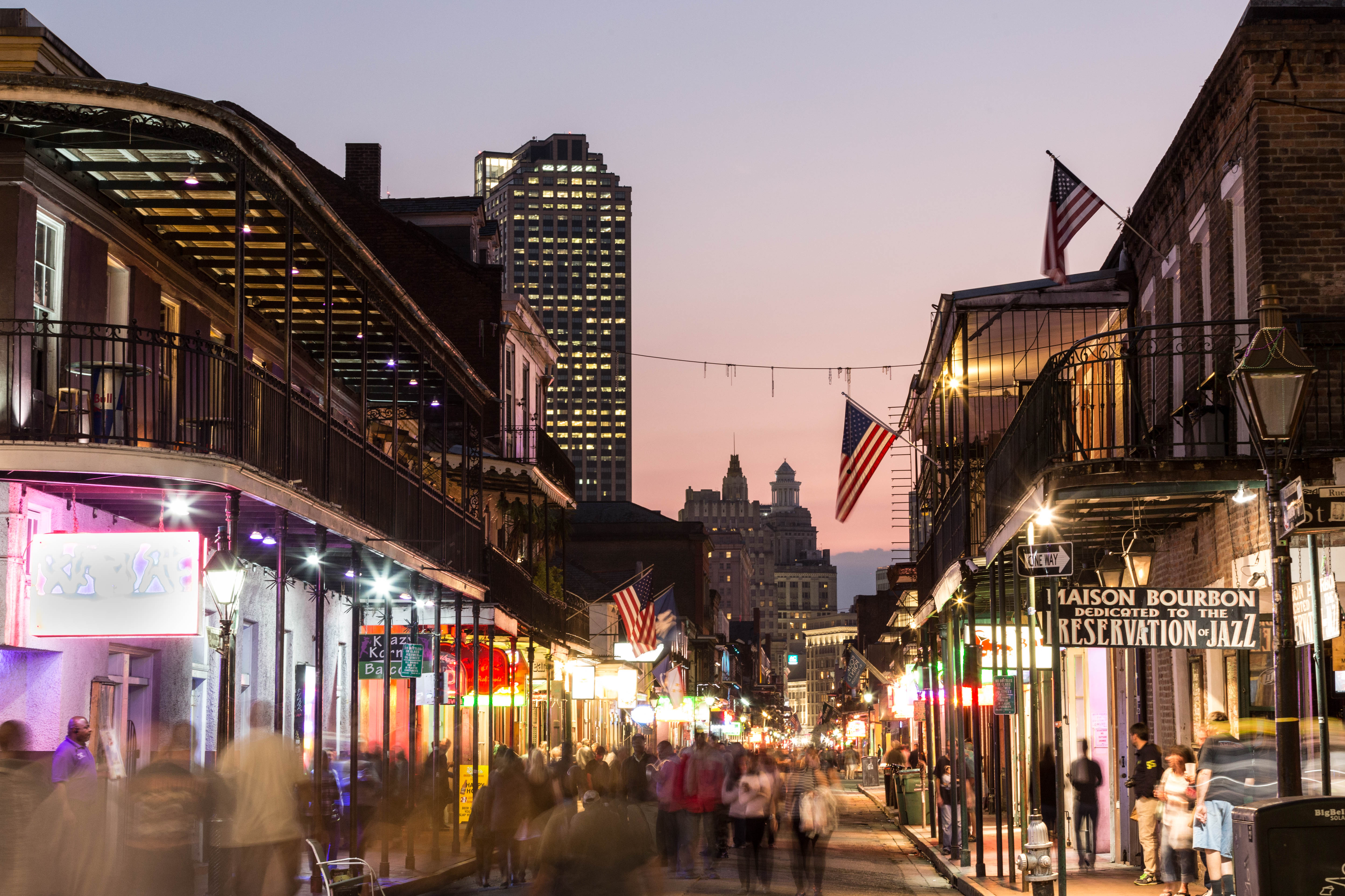 bourbon street french quarter new orleans