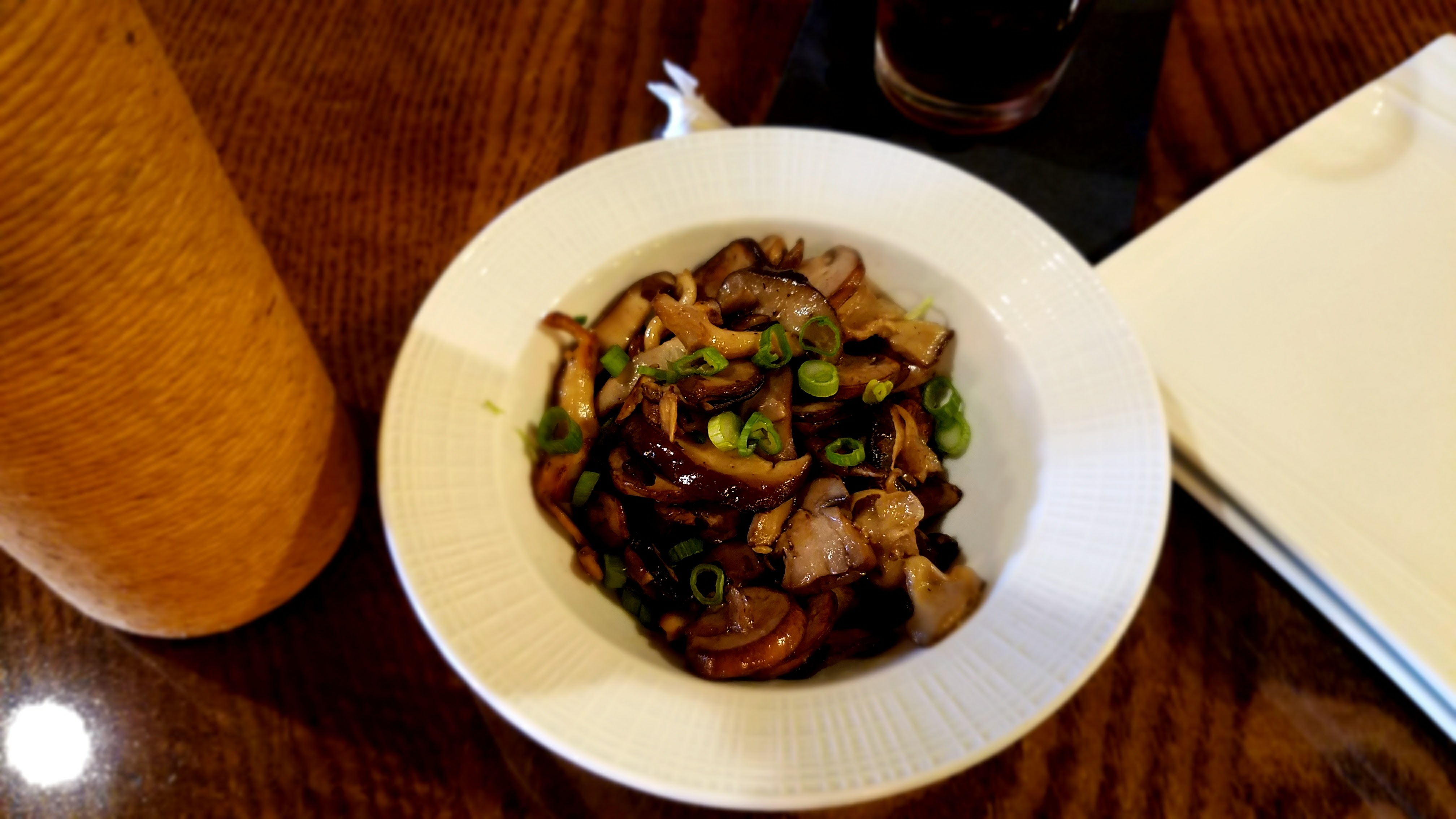 Sauteed Local Mushrooms at 21 North